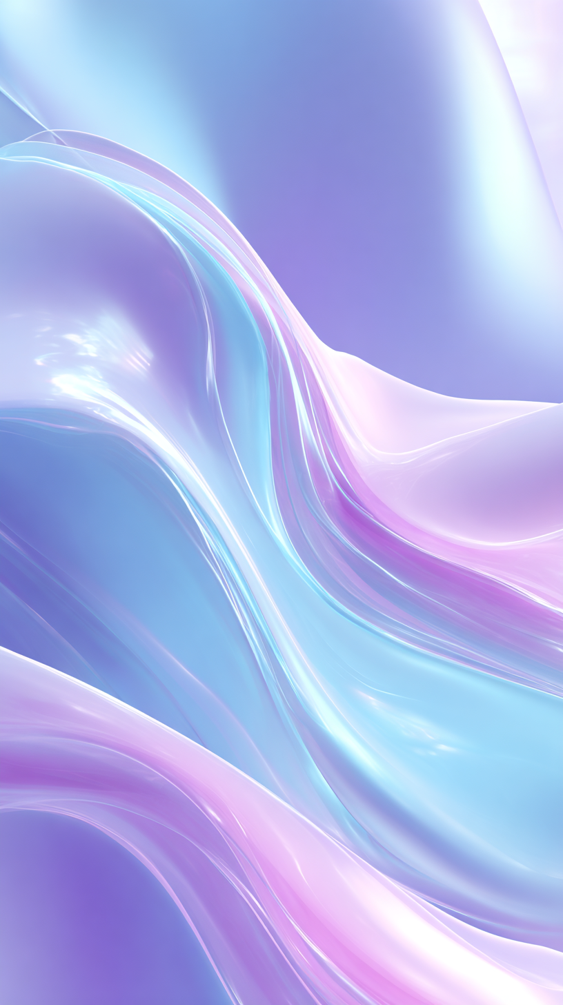 🌊粉彩波纹，静谧的流动艺术