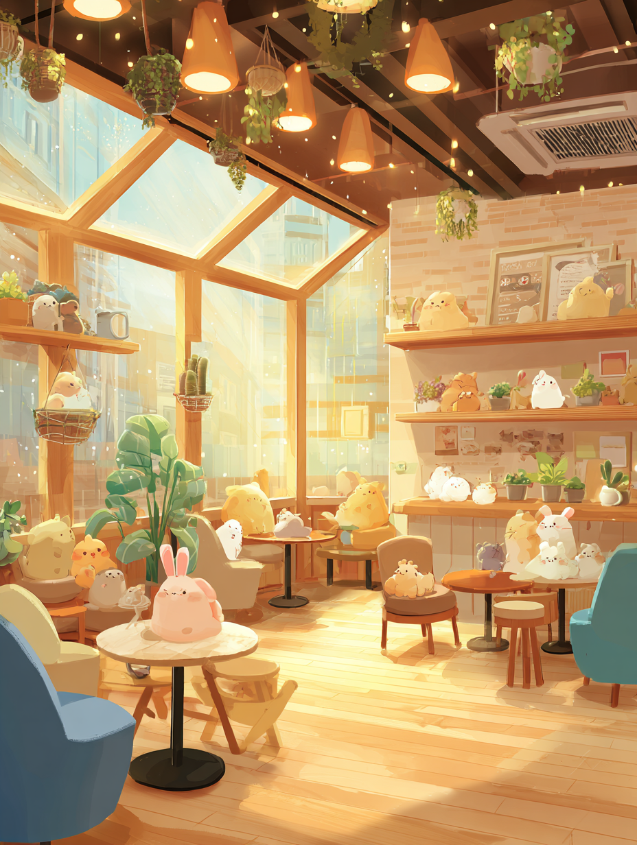 ☕️萌宠咖啡馆，治愈系乐园！