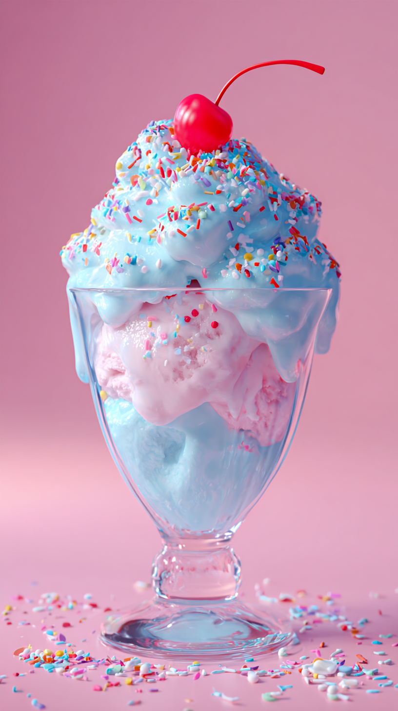 🍦粉彩冰淇淋，甜到心坎里！